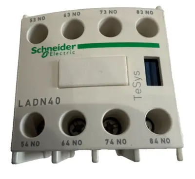 NEW SCHNEIDER ELECTRIC LADN40 CONTACT BLOCK