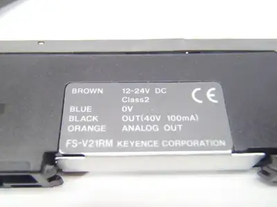 FS-V21RM | Keyence  Fiber Amplifier Cable Type Main Unit NPN - Used