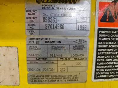 USED CUSHMAN 898361