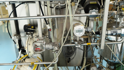 Westfalia CSC 6-06-476 hydro-hermetic clarifier skid, 316L SS.