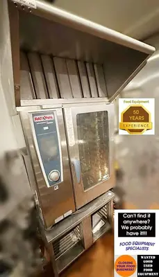10 Pan Rational Oven with Ultra Vent Hood
