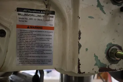 2000 JET EQUIPMENT & TOOLS JMD-15 Manual Milling | MD Equipment Services LLC (13)