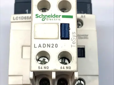 Used Schneider Electric Thermal Overload Contactor 3-Pole 65A PLC Contactors Michigan US | Maverick Industrial Sales #1410810