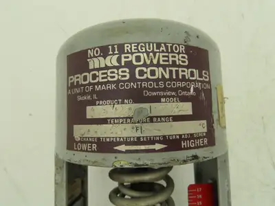 MCC Powers Process Controls ST-050C #11 Temperature Regulator 55-115°F 1" NPT
