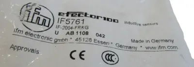 NEW IFM EFECTOR IF-2004-FRKG PROXIMITY SWITCH IF5761 IF2004FRKG