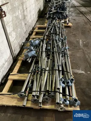 USED BUCHI 107/107 Liter Buchi Kilo Lab Reactor Train System, Glass Lined