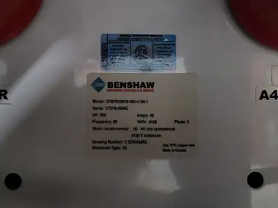 USED BENSHAW CFMVRSM18-500-4160-1