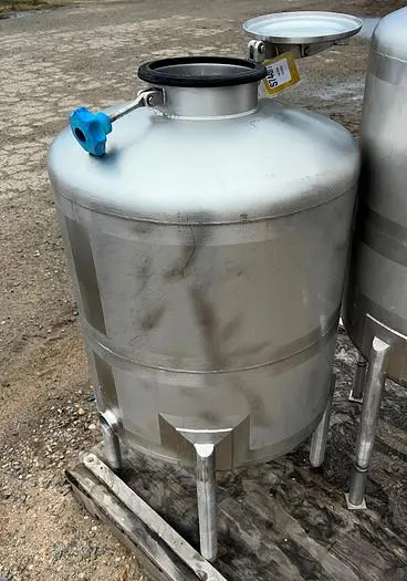 Tank, 50 Gallon, Stainless Steel, CIP Tank, Dish Top #S744977