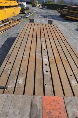 T-slot Table 4010 x 3000 mm