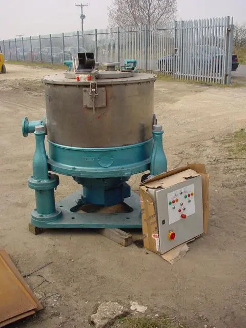 Broadbent 910Mm Dia S/S Basket Centrifuge