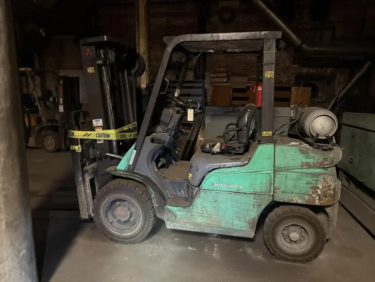 Used MITSUBISHI FG30N Liquid Propane Forklifts Pennsylvania US | Global Equipment International, LLC #762250