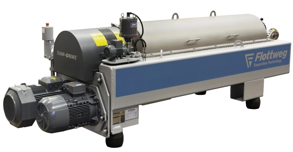 NEW: Flottweg Z4E-3/401 decanter centrifuge, 316SS.