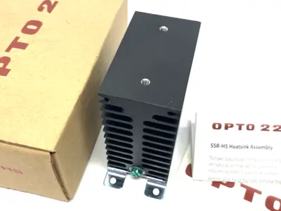 USED OPTO 22 HEATSINK BLOCK ASSEMBLY, FOR SOLID STATE RELAY