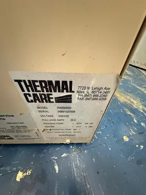 Thermal Care Aqua Therm RA Chiller S/N: 05691030508