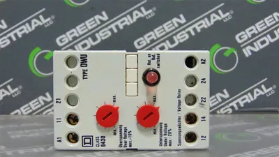 Square D 8430 DWU Voltage Relay Series A Used