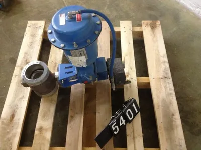 Neles Jamesbury 4"-150 V-Ball Control Valve