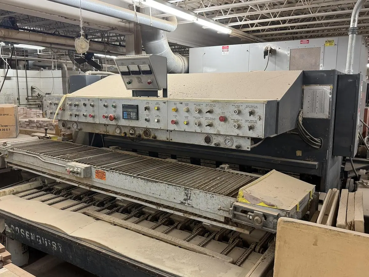 ROSENQUIST EF-100 ELECTRO-FLOW FEED-THROUGH RADIO-FREQUENCY GLUER