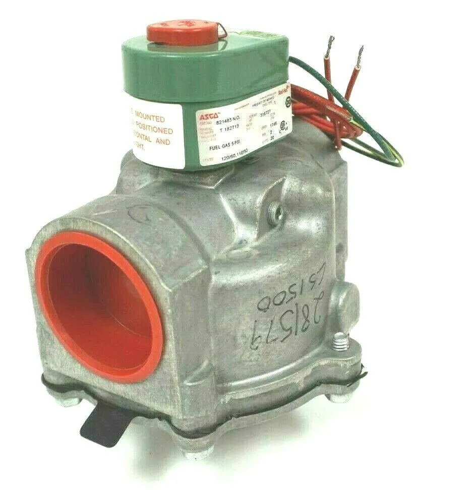 NEW ASCO 821483 N.O. 316727 GAS SHUT OFF VALVE