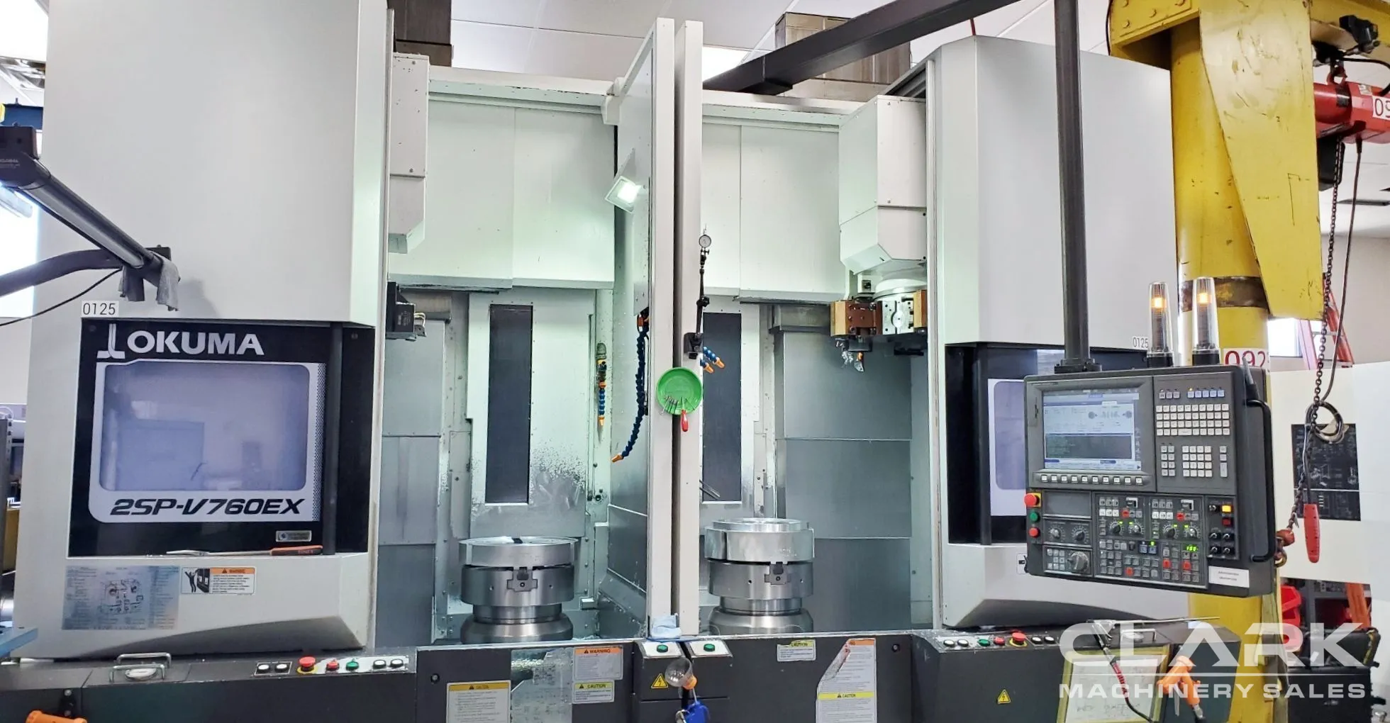 2021 OKUMA 2SP-V760EX, LIVE MILLING, 18" CHUCKS