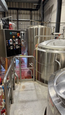 (reduced!) 20 BBL Premier Stainless Steam Brewhouse w/ Oversized Boil Kettle