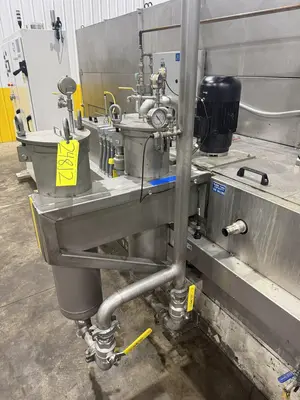 24" ROTARY DRUM MIDBROOK 3-STAGE STAINLESS STEEL PARTS WASHER, NEW IN 2021: YOBRO #24812