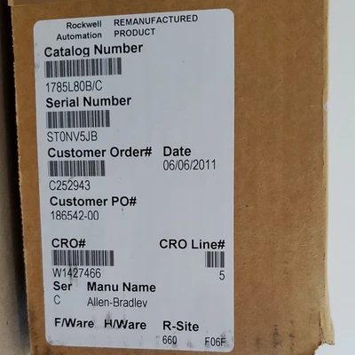 USED Allen-Bradley 1785-L80B