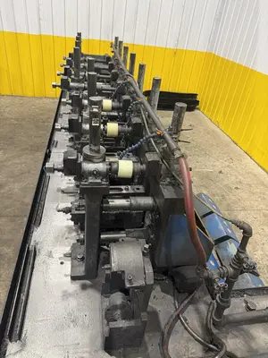 9 STAND x 2" YODER M2 ROLLFORMER, 6 STAND & 3 STAND BASE: YOBRO #24317