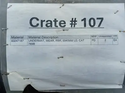 CAT 789B Rubber Liner