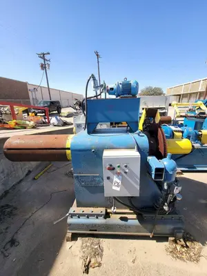 10,000 LB X 42” B&K MOTORIZED UNCOILER COIL REEL : STOCK #22955