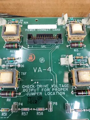 Used General Electric 531X121PCRAFG1 (VA-4) Power Connect Card Circuit Boards South Carolina US | Palmetto Automation #1157830