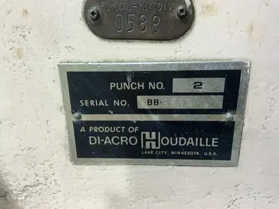 Used DIACRO HOUDAILLE 2 Single Station Punches Ohio US | HGR 24 #1335291