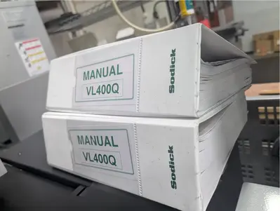2019 SODICK VL 400Q WIRE TYPE ELECTRICAL DISCHARGE with WS4 High Precision 4th Axis Rotary EXCELLENT CONDITION!