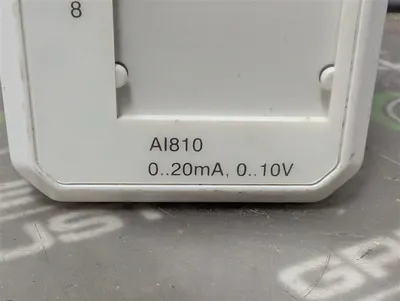 ABB 3BSE008516R1 AI810 8 Channel Analog Input Module PR:Z Used
