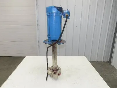Graymills Superflo Agitator 1.5" Vertical Immersion Ink Tank Pump 2Hp 460V 3PH