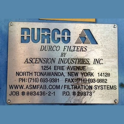 Durco EP-G800/32-16 Filter Press