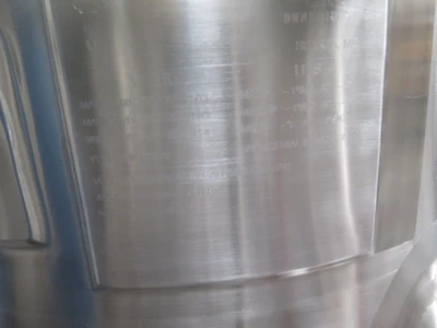 2013 DCI 34.3 Gallon Stainless Steel Portable Jacketed Vessel Tank Fermentation
