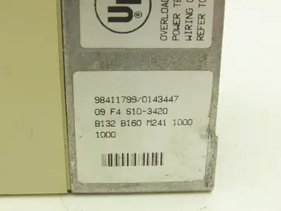 KEB 09.F4.S1D-3420 V1.32 Combivert AC Inverter Drive 3PH 2.8KVA 480V 3.4A