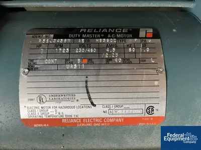 USED Fitzpatrick Fitzpatrick DASO6 Fitzmill, Screw Feed, S/S