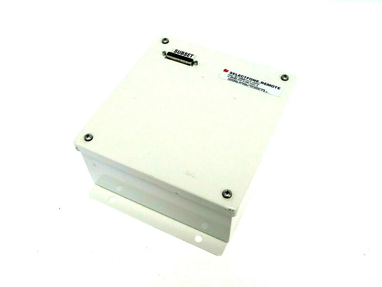 NEW FEDERAL SIGNAL SF-SUBSET REMOTE SELECTFONE 120VAC SFSUBSET