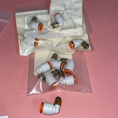 Large Lot Of New SMC Fittings 1/4" NP See Photos Fast Shipping +Warranty