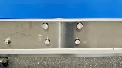 Stainless Steel  |  13Ft. Food Grade Flattop Conveyor