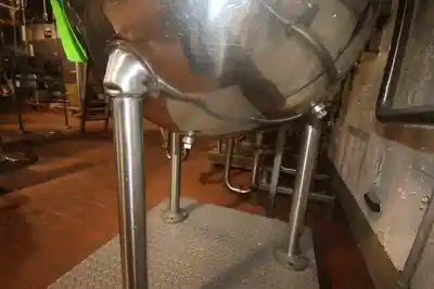 80 gal groen stainless steel kettle