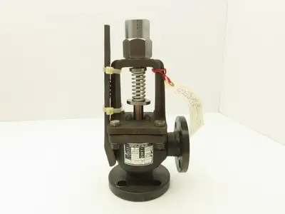 Kunkle FF2251 Safety Relief Steam Valve 1"x 1" Flanged 42 PSI