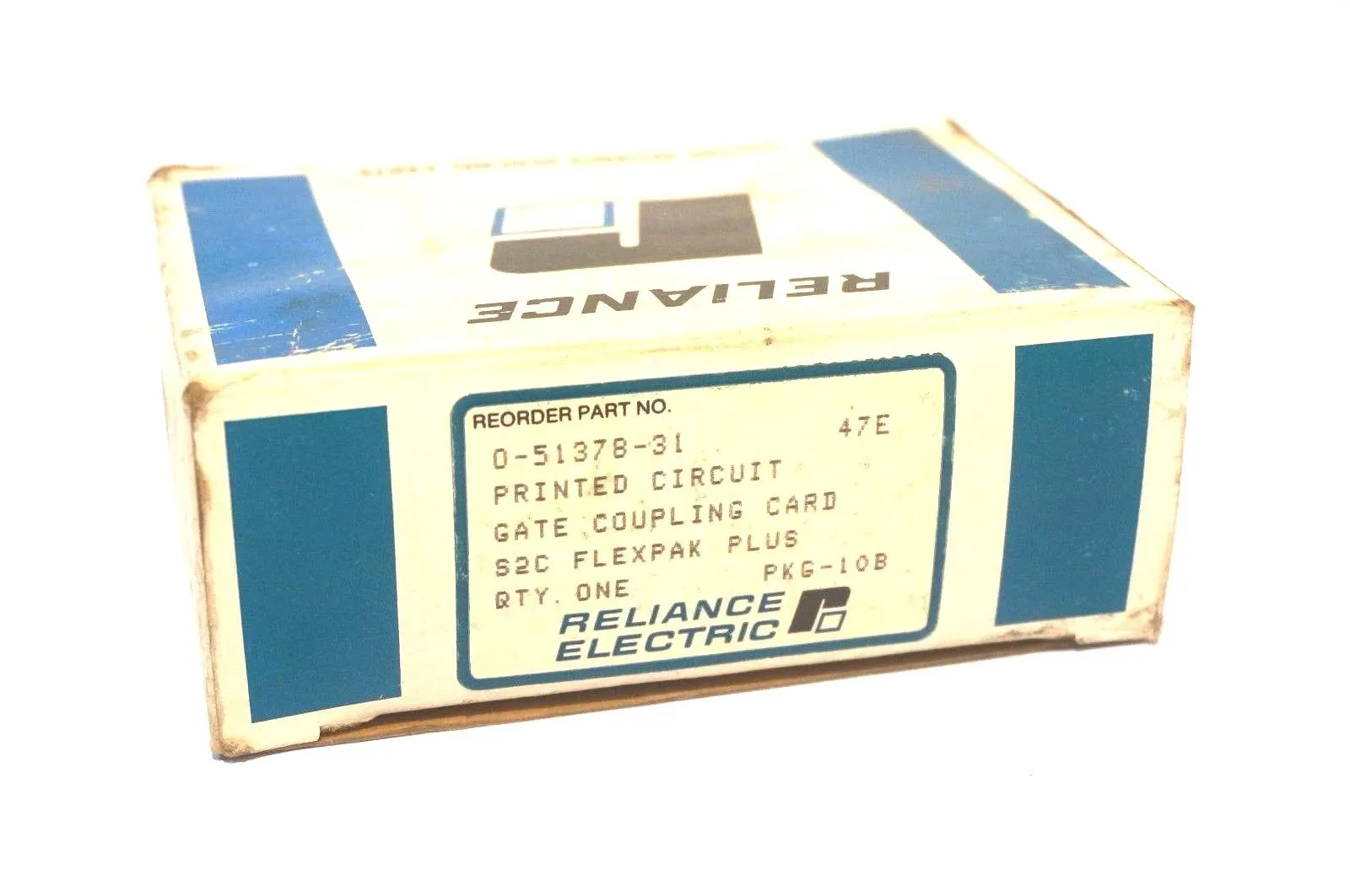 NEW RELIANCE ELECTRIC 0-51378-31 GATE COUPLING CARD 05137831