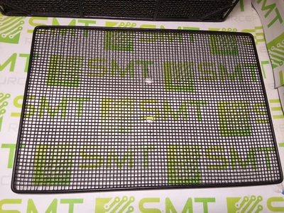STAINLESS STEEL BLACK WIRE MESH PCB INLINE WASH BASKET - LOT OF 4