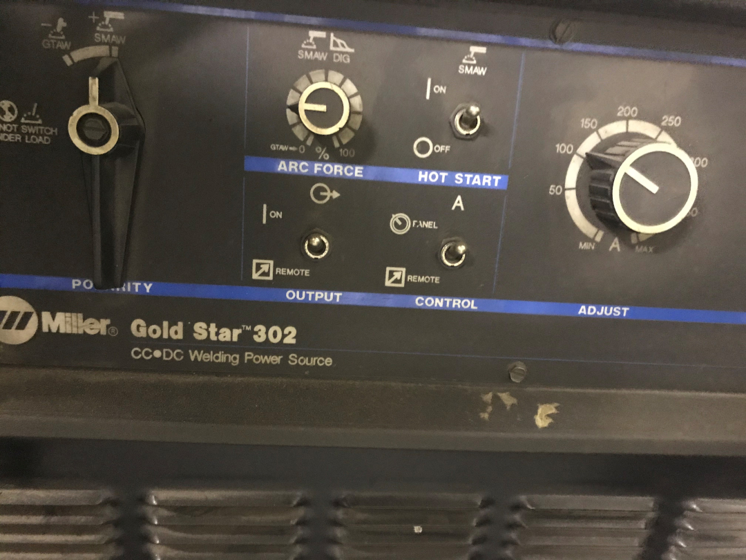 USED MILLER GOLD STAR 302