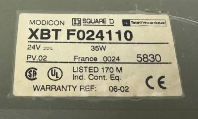 USED SCHNEIDER ELECTRIC XBTF024110