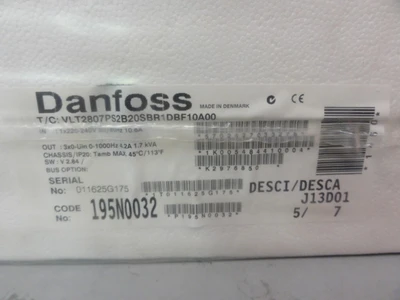 NEW DANFOSS VLT2807PS2B20SBR1
