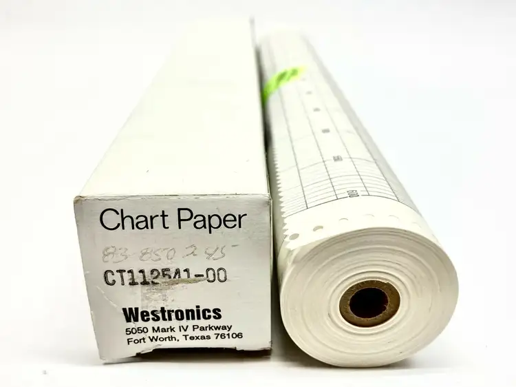 New | in-Stock Westronics Chart Paper Miscellaneous Printing & Paper Equipment Michigan US | Maverick Industrial Sales #1489838