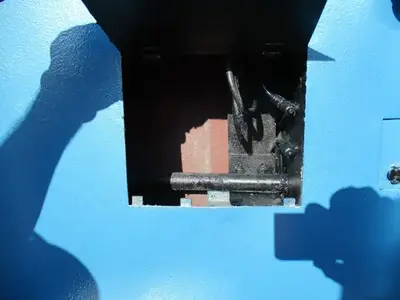 36" AEM, Belt Grinder, w/ slurry & blower